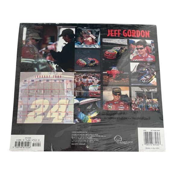 Jeff Gordon 2000 16-Month NASCAR Wall Calendar – Hometown Graphics - Sealed - Picture 3 of 5